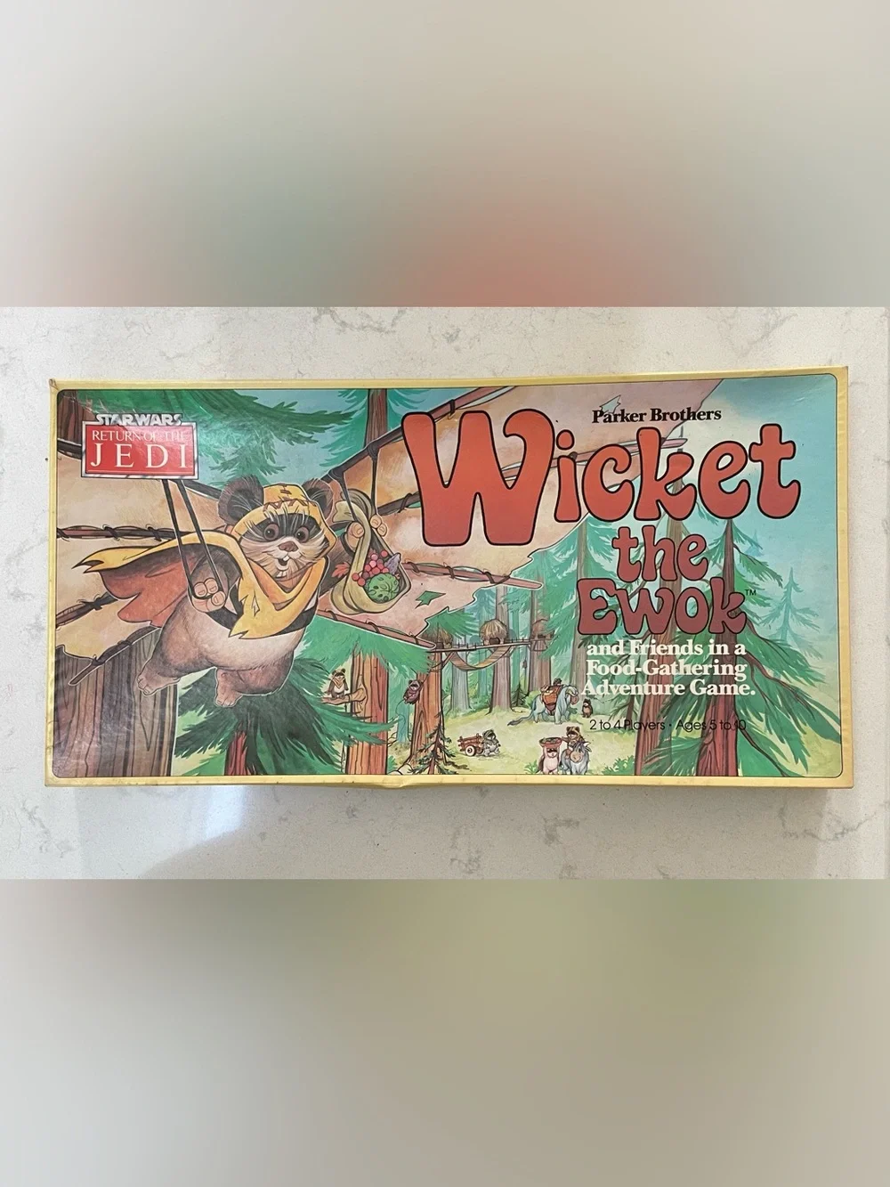 Wicket the Ewok Board Game - Vintage Star Wars Return of the Jedi